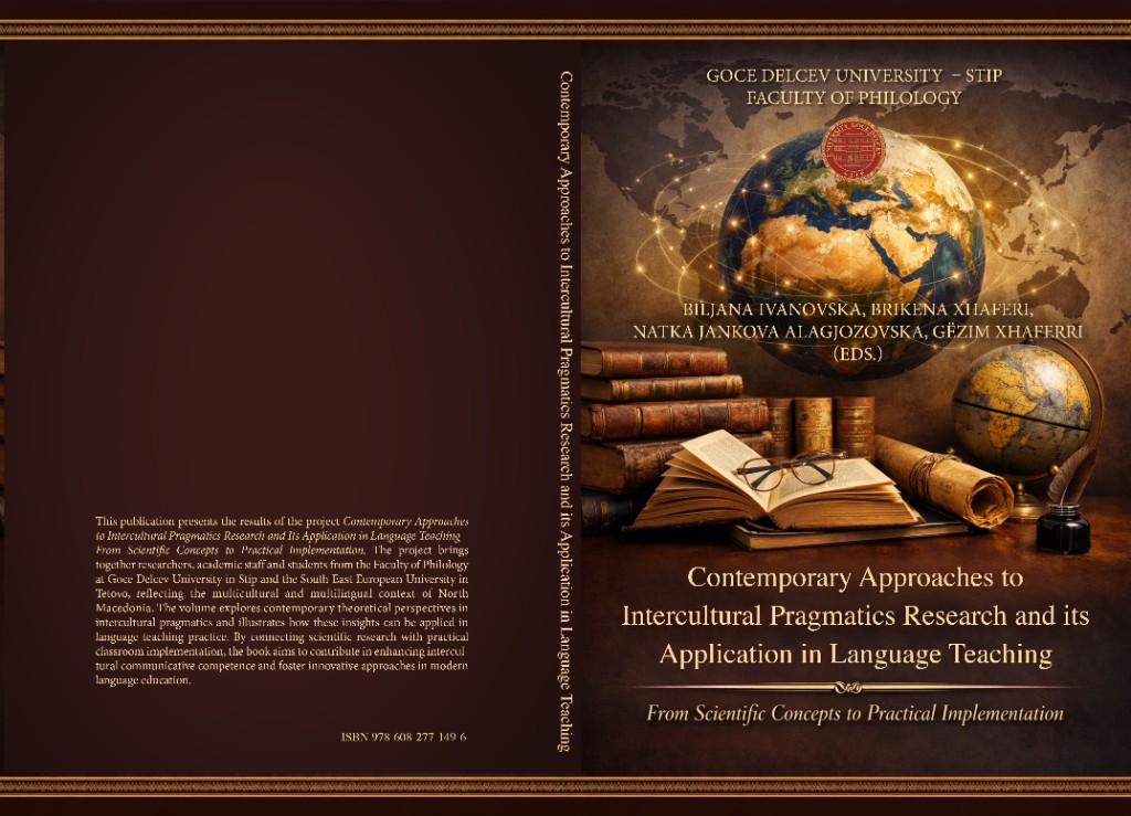Насловна страница на книгата Contemporary Approaches to Intercultural Pragmatics